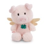 NICI Schutzengel Schwein 12cm groß, Vorderseite 