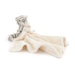 Jellycat Schneetiger Bashful Snow Tiger mit Schmusetuch | Kuscheltier.Boutique