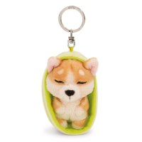 NICI Sleeping Pets Anhänger Welsh Corgi Vorderseite | Kuscheltier.Boutique