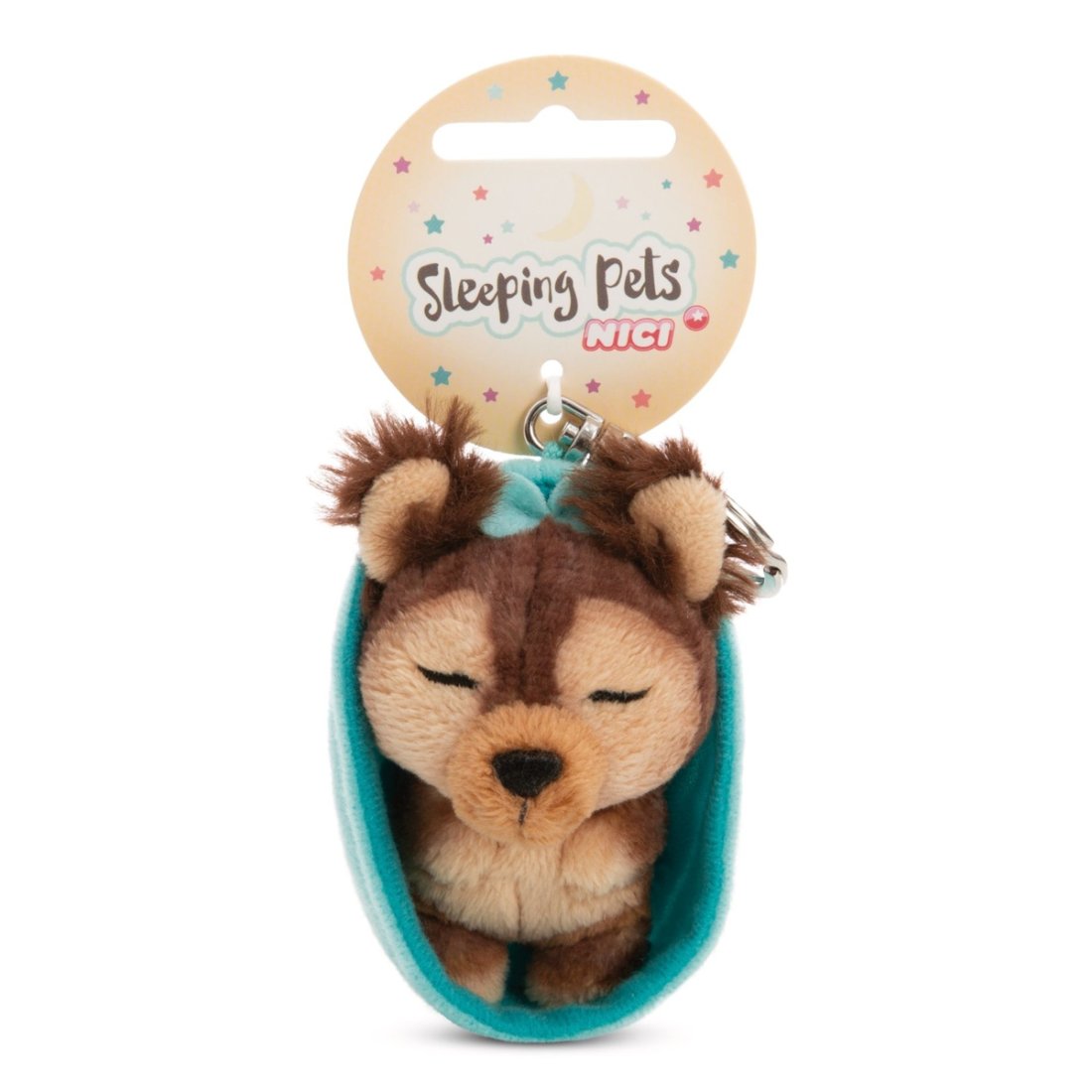 NICI Sleeping Pets Anhänger Yorkshire Terrier mit Etikett | Kuscheltier.Boutique