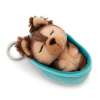 NICI Sleeping Pets Anhänger Yorkshire Terrier im Körbchen | Kuscheltier.Boutique