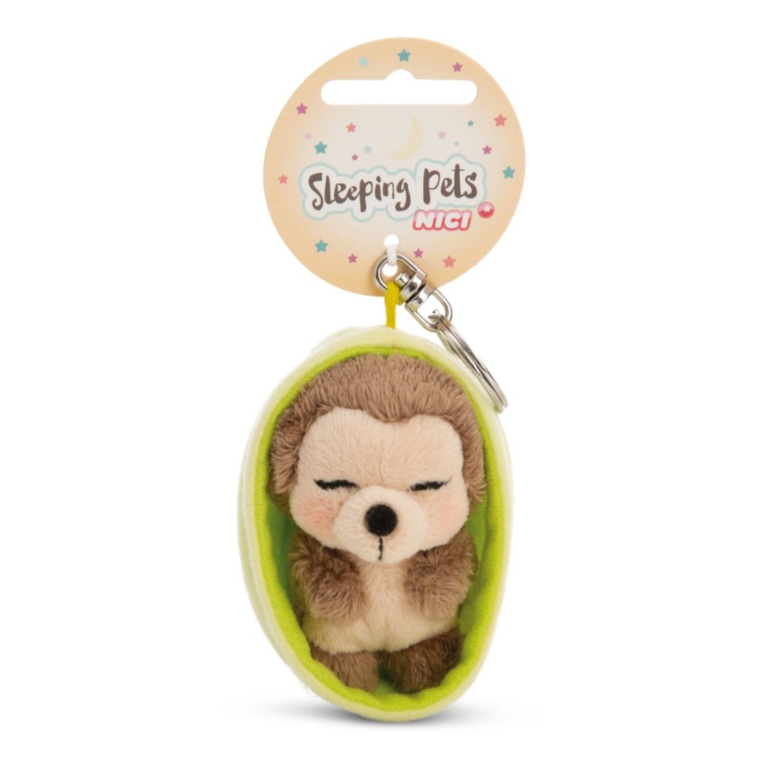 NICI Sleeping Pets Anhänger Igel mit Etikett | Kuscheltier.Boutique