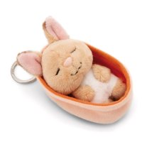 NICI Sleeping Pets Anhänger Hase im Körbchen | Kuscheltier.Boutique