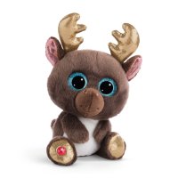 Nici GLUBSCHIS Rentier Chocolate Mousse mit goldglitzerndem Geweih