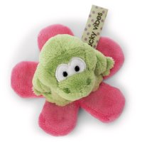 NICI Forest Friends Frosch Fridolin Frog auf Seerose von oben