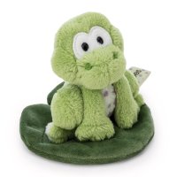 NICI Forest Friends Frosch Fridolin Frog auf Seerosenblatt sitzend