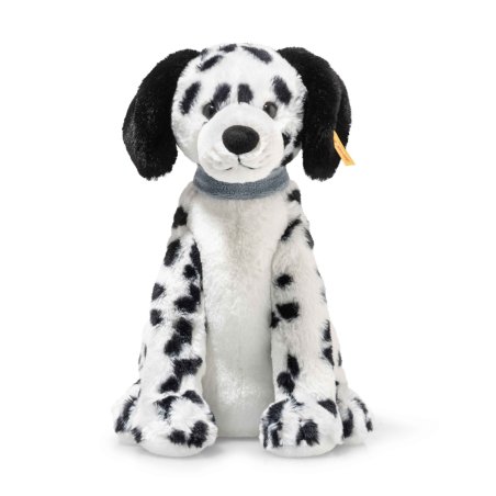 Steiff Friends Dalmatiner Oskar schwarz-weiß, sitzend