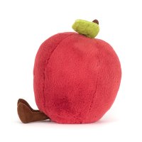 Jellycat Apfel Amuseables Apple von der Seite