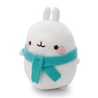 NICI Kuscheltier Molang mit Schal von der Seite