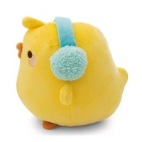 NICI Molang Kuscheltier Piu Piu mit Ohrwärmer von der Seite