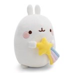 NICI Kuscheltier Molang mit Sternschnuppe, sitzend