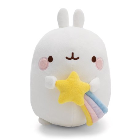 NICI Molang mit Sternschnuppe, Vorderseite Kuscheltier NICI Molang mit Sternschnuppe, Vorderseite Kuscheltier
