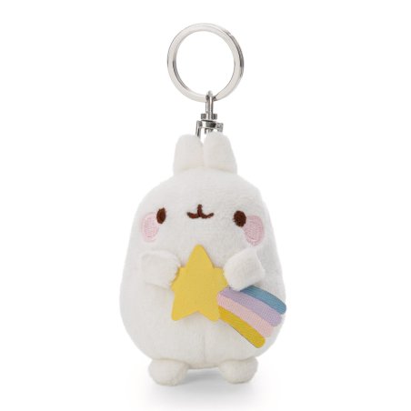 NICI Molang Anhänger mit Sternschnuppe, Vorderseite NICI Molang Anhänger mit Sternschnuppe, Vorderseite