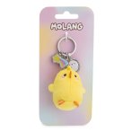 NICI Schlüsselanhänger Piu Piu mit Charms auf einer bunten Headerkarte