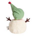 Sterntaler Knuddelsäckchen Schneemann mit grüner Mütze, Rückseite