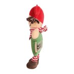 Sterntaler Mini Kuscheltier Weihnachtswichtel, Babygreifling von der Seite