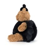 Jellycat Teddy Bär Bartholomew Bear Spider, Kuscheltier von der Seite