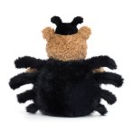 Jellycat Teddy Bär Bartholomew Bear Spider, Rückseite Kuscheltier