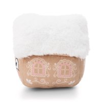 NICI Winter Friends Lebkuchenhaus, Kuscheltier von der Seite