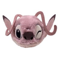 rosa Plüschball Ty Beanie Bouncer Angel mit großen Augen, langen Fühlern und großen Ohren