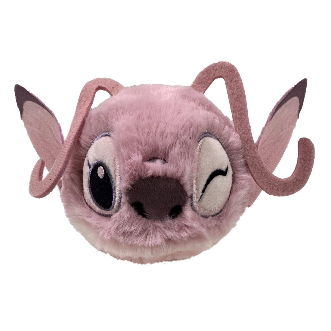 rosa Plüschball Ty Beanie Bouncer Angel mit großen Augen, langen Fühlern und großen Ohren