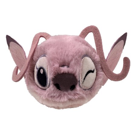 rosa Plüschball Ty Beanie Bouncer Angel mit großen Augen, langen Fühlern und großen Ohren