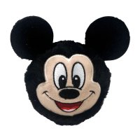 schwarzer Plüschball Ty Beanie Bouncer Mickey Mouse mit großen Ohren und einem fröhlichen Gesicht