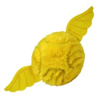 gelber Plüschball Ty Beanie Bouncer der goldene Schnatz mit ausgebreiteten Flügeln