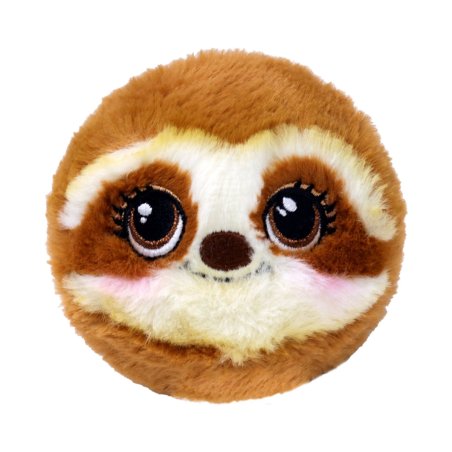 Ty Beanie Bouncer Wasserschwein Barry Capybara ist mit braunem Plüsch überzogen und hat ein gesticktes Gesicht