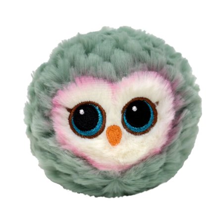 Ty Beanie Bouncer Frosch Jumper Frog ist mit grauem Plüsch überzogen und hat ein gesticktes Gesicht