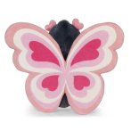 NICI Love Schmetterling aus weichem Plüsch, Rückseite