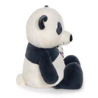 NICI Love Panda Bär mit Herztasche, Schlenkerkuscheltier von der Seite