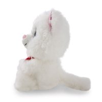 Nici GLUBSCHIS Katze Pawdi Meow Kuscheltier mit Herz von der Seite