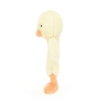 Baby Jellycat Ente Bashful Duckling Ringrassel von der Seite