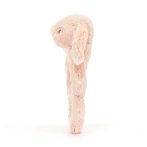 Baby Jellycat Hase Bashful Blush Bunny Ringrassel von der Seite