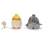 NICI mymochi Sittich Chipsy ,  Steckenpferd und Ritterkostüm nebeneinander