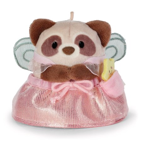 NICI mymochi Waschbär Rakuma mit Zauberstab + Feenkostüm