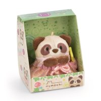 NICI mymochi Waschbär Rakuma mit Zauberstab + Feenkostüm in einer bunten Geschenkverpackung
