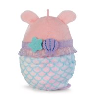 Rückseite NICI mymochi Schwein Onk mit Muschel + Meerjungfraukostüm