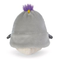 Rückseite NICI mymochi Sittich Chipsy mit Steckenpferd + Ritterkostüm