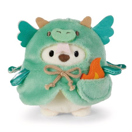 NICI mymochi Eisbär Snono mit Flamme + Drachenkostüm