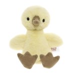 Bear & Me by Charlie Bears Entenküken Waddle Duckling aus zart gelbem Plüsch mit schwarzen Knopfaugen