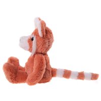 Kuscheltier Bear & Me by Charlie Bears Pandabär Ronnie Red Panda von der Seite