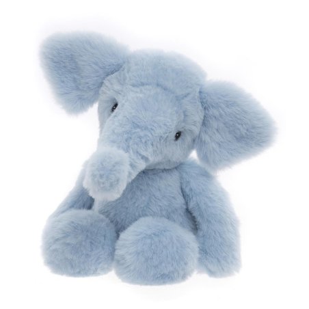 Bear & Me by Charlie Bears Elefant Effi  aus puderblauem Plüsch mit schwarzen Knopfaugen
