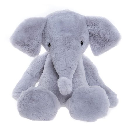 Bear & Me by Charlie Bears Elefant Effi aus hellgrauem Plüsch mit schwarzen Knopfaugen