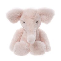 Bear & Me by Charlie Bears Elefant Effi  aus puderrosa Plüsch mit schwarzen Knopfaugen
