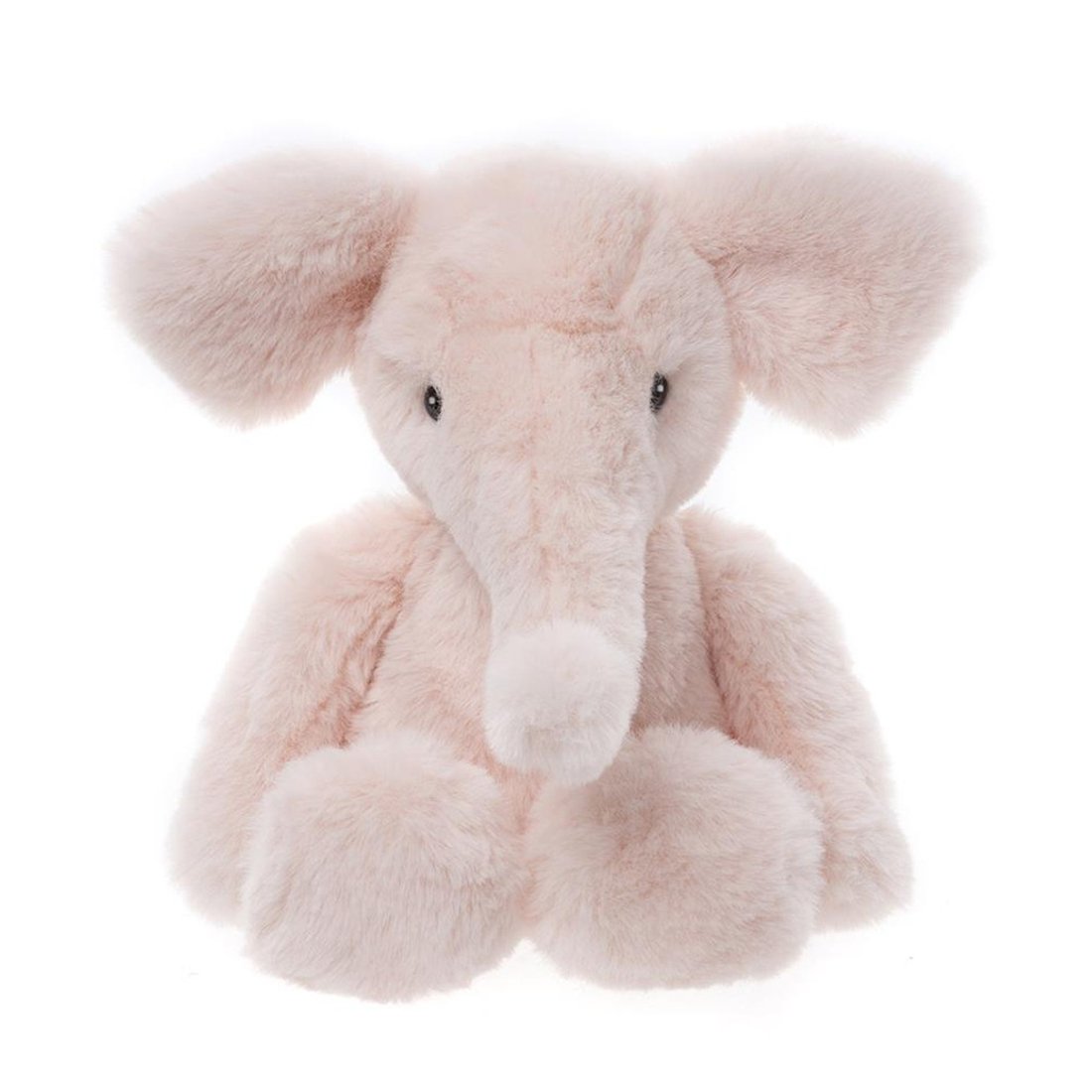 Bear & Me by Charlie Bears Elefant Effi  aus puderrosa Plüsch mit schwarzen Knopfaugen