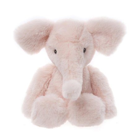 Bear & Me by Charlie Bears Elefant Effi  aus puderrosa Plüsch mit schwarzen Knopfaugen