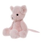 Kuscheltier Bear & Me by Charlie Bears Schwein Truffles Piglet von der Seite