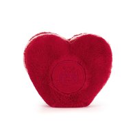 Jellycat Herz Amuseables Macaron Arlette Heart, Rückseite Kuscheltier